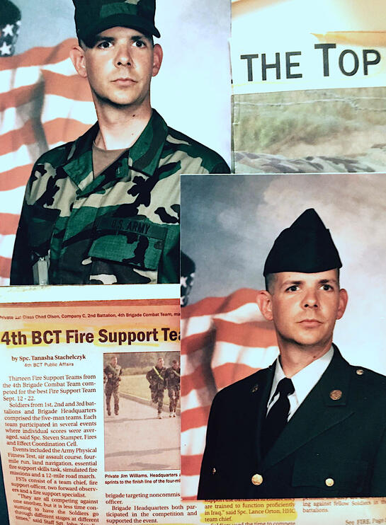 Specialist Lance Orton, 101st Airborne Division (Air Assault), 4th Brigade Combat Team — reporting for duty! 🫡